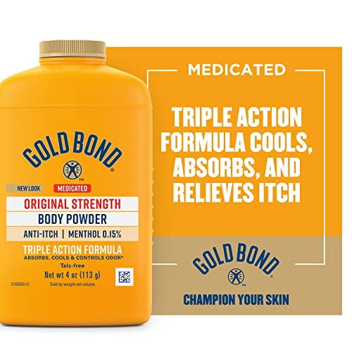 Gold Bond Medicated Body Powder, Original Strength, 4 oz - image 9