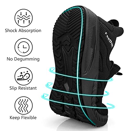Feethit Sneakers Uomo Scarpe Running Corsa Ginnastica Camminata Casual Jogging Trekking Tennis Outdoor Fitness Sportive Palestra Scarpe da Lavoro Comode Leggere Traspiranti - Image 4