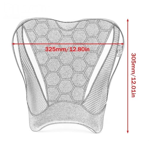 Cojín trasero para pasajero de ZX4R soluciona la dureza del asiento 3