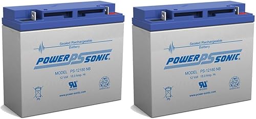 Power-Sonic Reemplazo de batería SLA de 12V 18AH para Access SLA1115-2 Pack