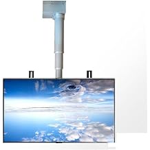 Electric Ceiling TV Mount, Ceiling TV Bracket, Adjustable Height Electric TV Lift With Remote Control - Motorized TV Mount - Ceiling TV Mount Bracket150cm