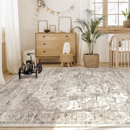 Zuntkon Washable Vintage Area Rug 5X7 thumb #6