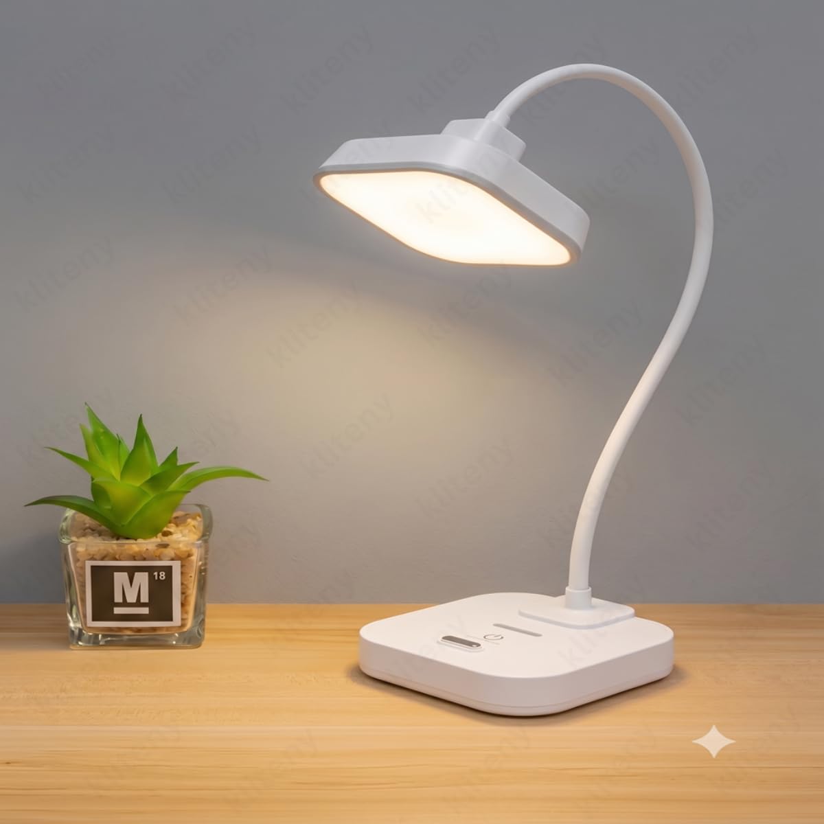 3-in-1 LED Desk Lamp with Pen & Phone Holder, 1200mAh Battery– USB Rechargeable Study Lamp with Touch Sensor, 3 Light Modes, Eye Protection & Warm White, (Pack of 1) (Lamp_6)-image-48