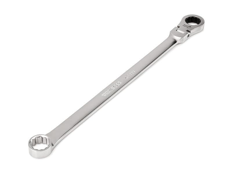 Chave Estrela com Catraca 23 mm, Cabeça Fixa e Flexível, Longa, 12 Pontos TEKTON WRB35423