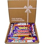 Dairy Milk Chocolate Gift Box Hamper, Full Sized Bars, Letterbox Friendly, Perfect for Presents, Surprises Birthdays and Treats, Twirl, Double Decker, Crunchie.