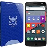 Moto Z Force Screen Protector (Verizon Moto Z Force Droid Edition), Skinomi Tech Glass Screen Protector for Moto Z Force Clear HD & 9H Hardness Ballistic Tempered Glass Shield with