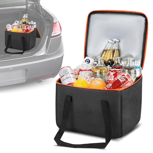 SKYJDM Portable Soft Cooler Bag, Collapsible Insulated