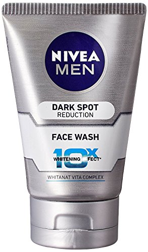 Nivea Men Dark Spot Reduction Face Wash (10X whitening), 100ml (Pack of 2) - HerbalStore_247