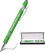 Vista 8 de AIFLM Bolígrafos personalizados con nombre a granel hasta 500 unidades de bolígrafos grabados gratis con tu nombre y texto para negocios