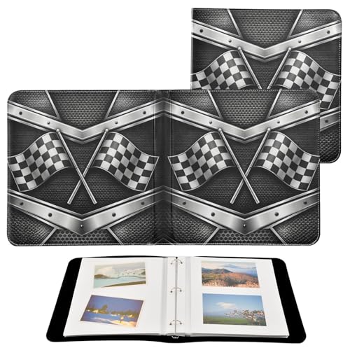 Álbum de Fotos Adhesivo para Manualidades, Álbum con Anillas de 3 Piezas, Libro de Recuerdos DIY, 40 Páginas, Tamaño 8x10 pulgadas miniatura 2