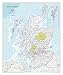 National Geographic: Scotland Classic Wall Map (30 x 36 inches) (National Geographic Reference Map)