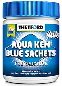 Thetford 200413 Aqua KEM Blue Sachets Sanitärflüssigkeit in Beuteln