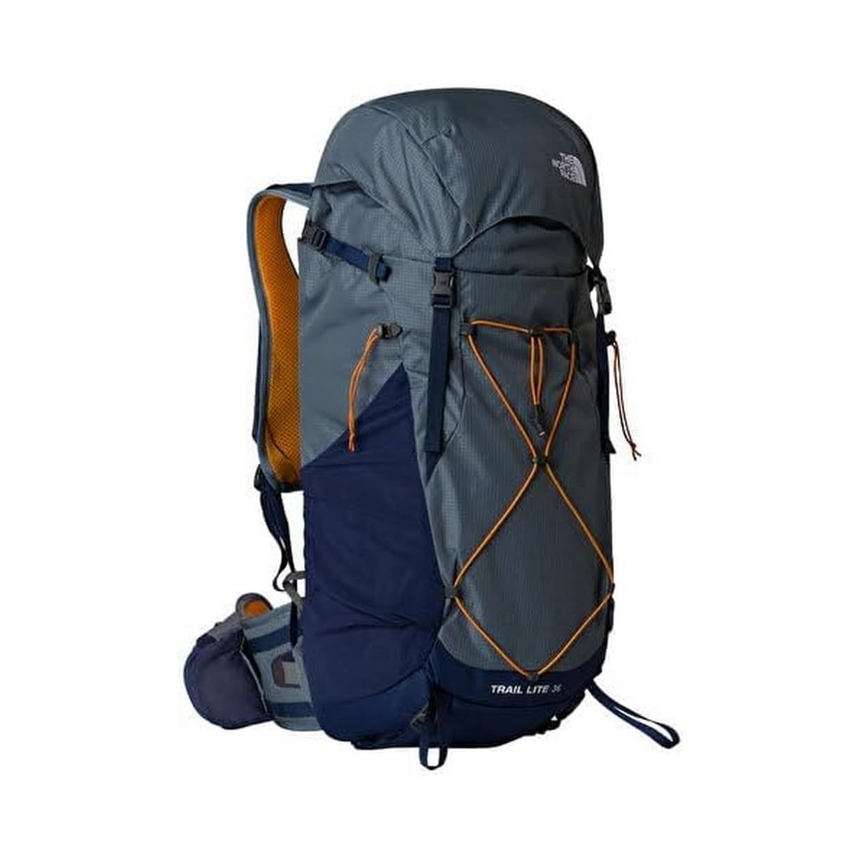The North Face Unisex Trail Lite 36L Backpack, Granite Grey/Summit Nav