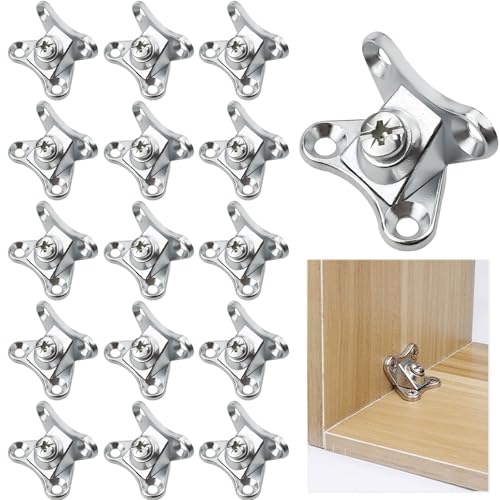 La Mejor Lista de Esquinas rectas disponible en línea. 45 Arvintas 20 Piezas Soporte de Esquina Desmontable en Forma de L Ángulo Recto Soporte de Metal, Soporte Conector en Forma de Mariposa para Muebles de Madera Mesa Silla Estantes,...