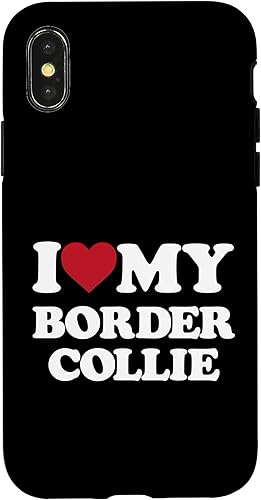 Miniatura 7 de Funda para iPhone 11 I Love My Border Collie - I Heart My Border Collie