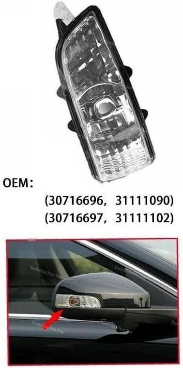 Intermitentes espejo delantero derecho para Volvo S40 V50 C30 S60 V70 3