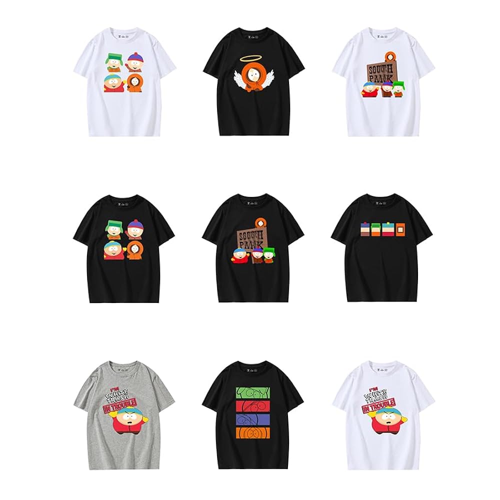サウスパークＴシャツ　ケニーとカートマン Amazon.co.jp: [Phyafs] サウスパーク Tシャツ メンズ カイル
