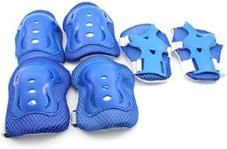 INOOMP Conjunto De 6 Peças De Joelheiras Infantis Cotoveleiras Protetores De Pulso Equipamentos Infantis Joelheiras E Cotoveleiras Joelheiras Infantis Conjunto Atlético