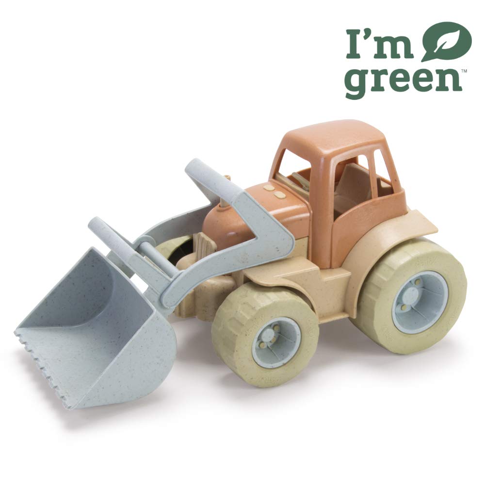 DantoyBio-Toy Front-Loader Tractor, Eco-conscious Toys Made from Sugarcane