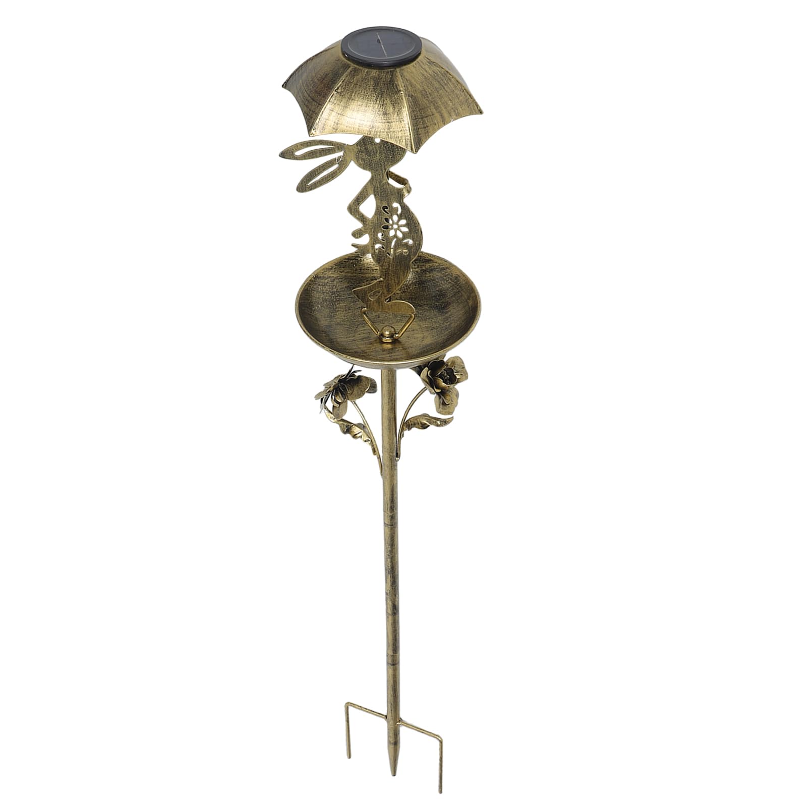 Mangeoire solaire oiseau cadeau idéal de décoration vintage pour terrasse et cour