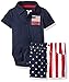The Children's Place Baby USA Polo Set