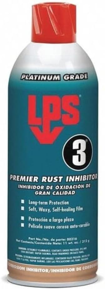 LPS 3 Premier Rust Inhibitor, 11 oz Aerosol , hazy brown - L00316