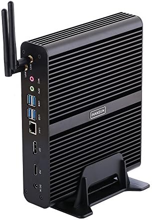 HUNSN 4K Fanless Mini PC, Desktop Computer, Server, Intel I7 8550U / 8565U / 8559U / 8569U / 8650U, BM14, DP, HDMI, LAN, Barebone, NO RAM, NO Storage, NO System