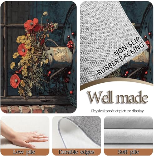 Tapis antidérapant doux résistant aux taches pour sécuriser le sol du salon - 8
