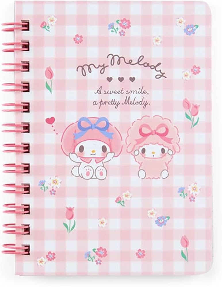 激レア　希少　My Melody システムノート ピンク Amazon.co.jp: サンリオ(SANRIO) B7リングノート マイメロディ