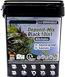 Sofort- und Langzeitwirkung Dennerle Deponit-Mix Black 10in1-9,6 kg Multimineral-Nährboden für Aquarien von 160-250 Liter