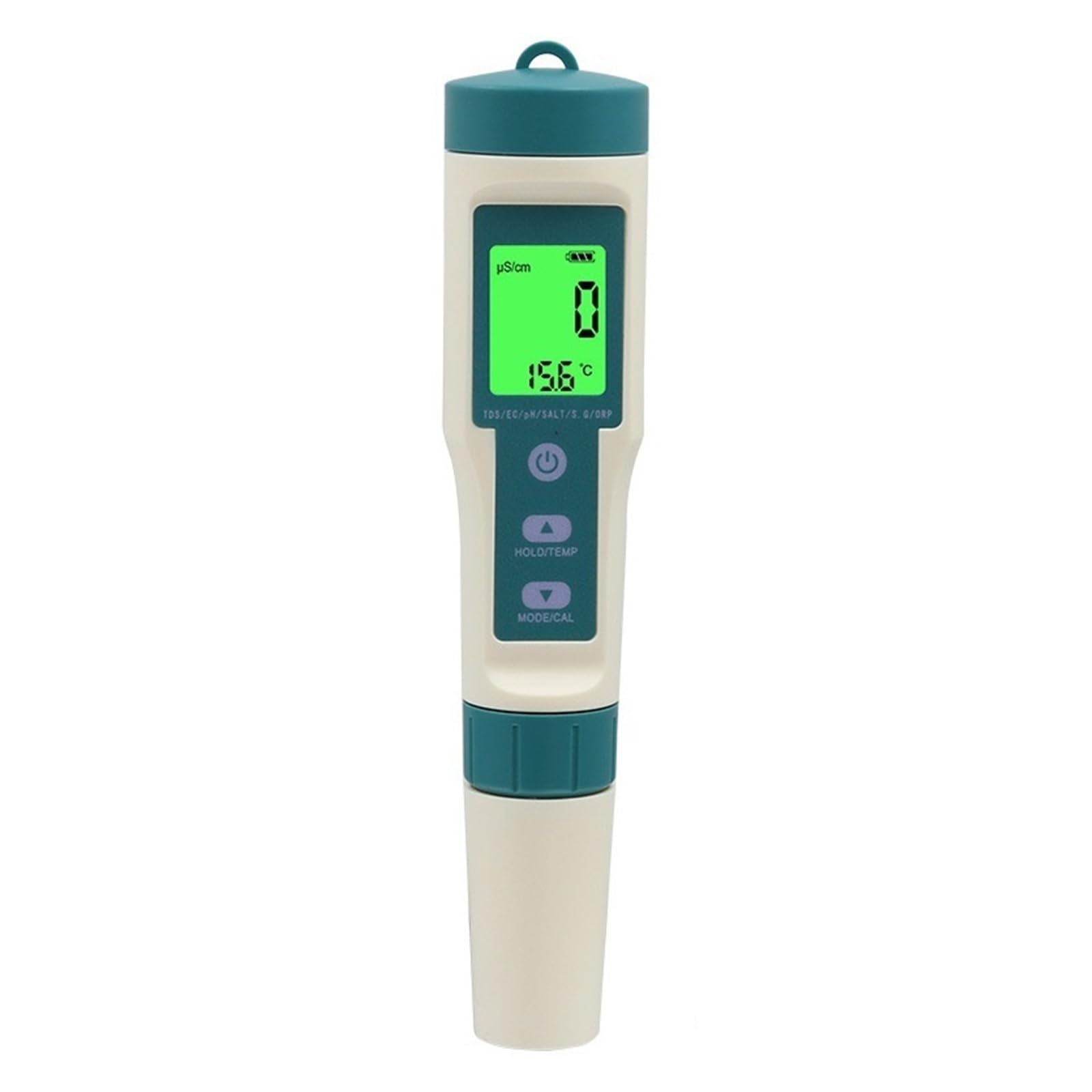Pluma For Prueba De PH Calidad Del Agua Digital 8 En 1, Medidor Temperatura TDS/EC/PH/ORP, Instrumentos Análisis, Probador Potable Rico Hidrógeno DeteccióN RáPida Y Precisa