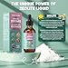Zeolite Detox for Kids and Adults, 200mg Zeolite Liquid Drops with 1000mcg Vitamin B12, Organic Chlorella, 10 billion CFU & Prebiotics for Gut Support & Speech, Immune, Bone, Energy*, Strawberry, 60ML