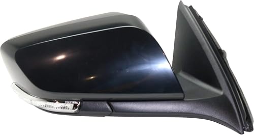 Miniatura 5 de Kool Vue - Espejo calefactable eléctrico para el lado del pasajero para Chevrolet Impala 2014-2020 con luz de señal y lámpara de charco; sin luz de