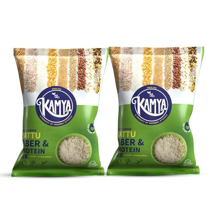 Sattu Powder | Mixed Grain Sattu | Natural Powder with High Protein and Fiber |100% Natural Nutrition | Cereals & Grains Sattu Drink (2 KG) (Pack Of 2) (B0D92TK816) Amazon Price History, Amazon Price Tracker
