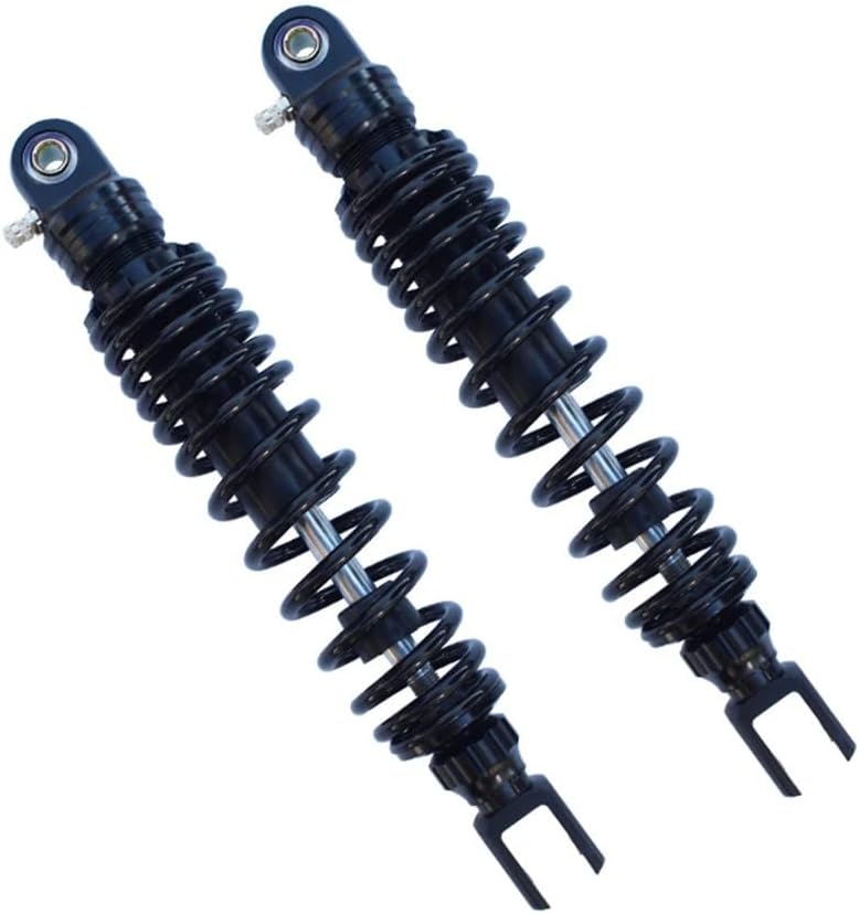 270 290 310 330mm Motorcycle rear shock absorbers For Suzuki for Yamaha moped Street dirt bike Vespa electrical motorbike Scooter (Color : Black 310MM), ZHENSIW123