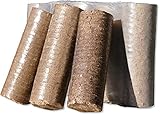 inkl. Versand 10kg - 120kg Holzbriketts Nestro Hartholz Briketts aus Buche & Eiche Kamin Ofen Heiz Brikett Brennholz Heizbrikett Nestro Brikett Rund (120)