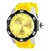 Invicta Men's Venom Yellow Silicone Band Steel Case Automatic Analog Watch 19301