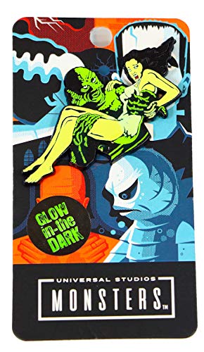 Creature From The Black Lagoon Damsel Glow In The Dark Enamel Pin2