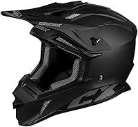 Vista 7 de Castle X CX200 Sector Moto Casco (negro - pequeño)
