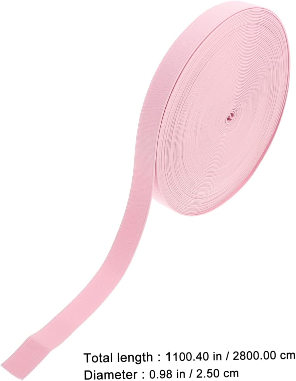 High Durability Stretchy Elastic Bands Wide Spool Polyester Sewing Braided Band Flexible Sewing Rope