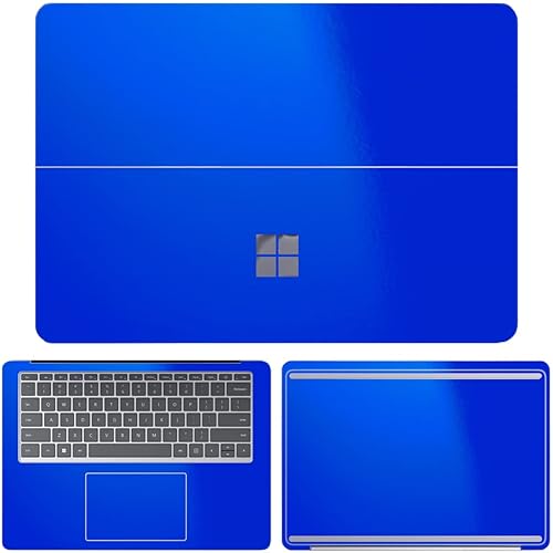Vista 14 de SopiGuard Adhesivo para Microsoft Surface Laptop Studio 2021, envoltura de vinilo de borde a borde, incluye parte superior, teclado, paneles