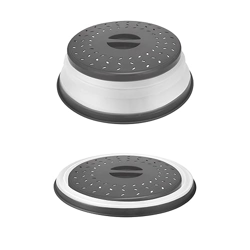 Collapsible Microwave Cover for Food Microwave Splatter Cover Dishwasher Safe,BPA