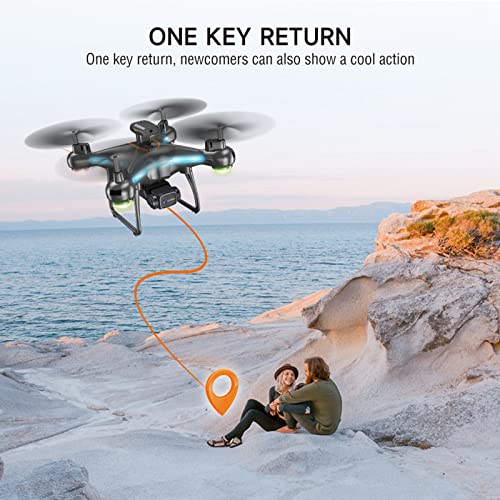 Drone With Hd Fp𝚅 Camera,Foldable Mini Rc Quadcopter Toy Drone Camera Drone Headless Mode Gifts For Adults Kids #TOP5