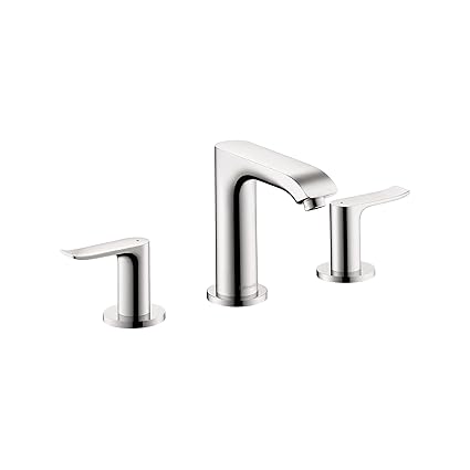 Hansgrohe 31083001 Metris 100 Widespread Faucet, Chrome