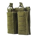 Material: Dieser Molle Mag-Beutel aus hochwertigem Militär-Nylon-Material ist reißfest und verschleißfest.
