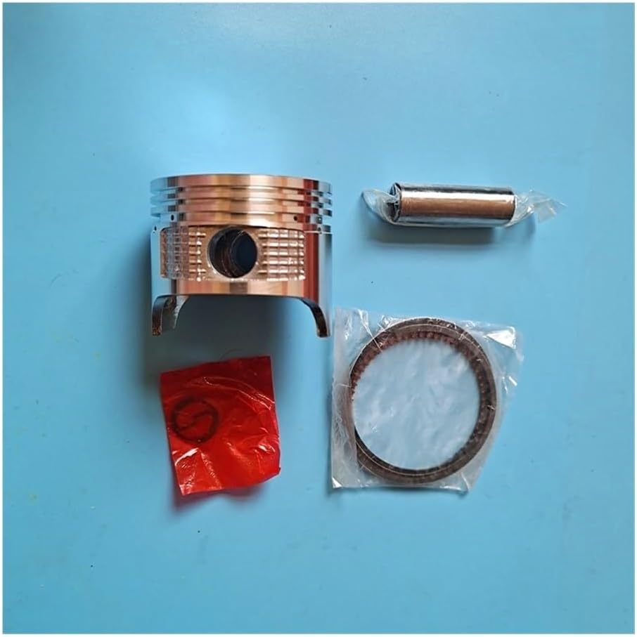 Piston Kit 56mm Fit for 156F 4 Stroke Horizontal Engine Generator Water Ring Set Pin Clip Assembly