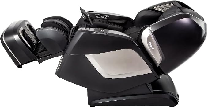Osaki OS-4D Pro Maestro LE SL-Track Massage Chair with Foot Roller, Zero Gravity, Space Saving Design, Black