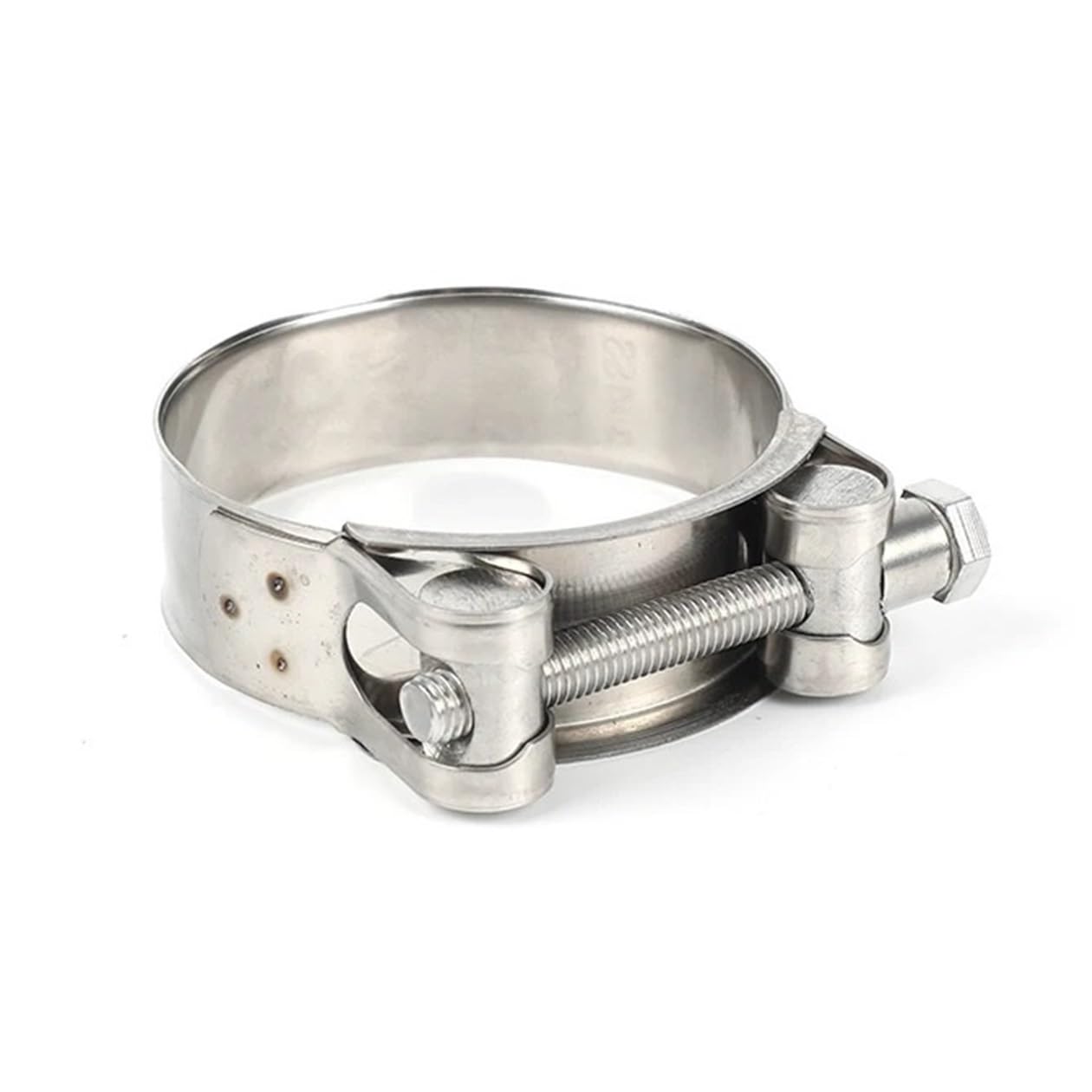 304 Edelstahl-Schlauchschellen, T-Schraube, leistungsstark, Tu 304 Edelstahl, verstärkt die Klemme, Schlauchschellen, Befestigungsklemmen (Durchmesser 17 mm - 19 mm (4 Stück))