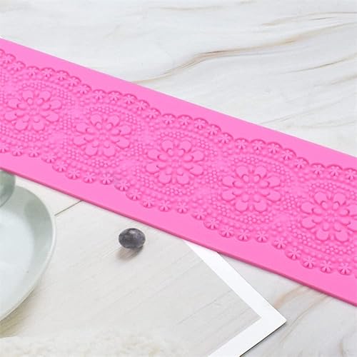 Miniatura 3 de Moldes de silicona 3D de hojas huecas para chocolate, molde de panal de abeja, caramelo, patrón de flores, molde para fondant, decoración de tartas