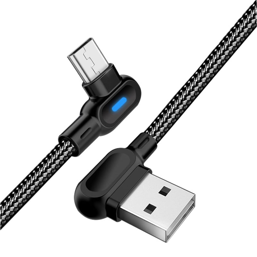 USB Type C 90 degree right-angle sync and fast charging cable compatible with Redmi K40 Gaming Plus, Redmi K50 Esports Edition, Redmi Note11pro,